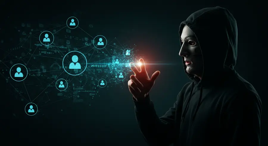 Abstract image representing social engineering